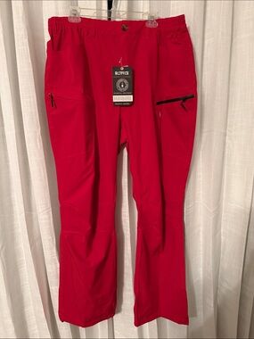 Little Donkey Andy Men's Red Technical Shell Pants